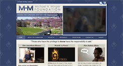 Desktop Screenshot of mingerfoundation.org