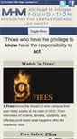 Mobile Screenshot of mingerfoundation.org